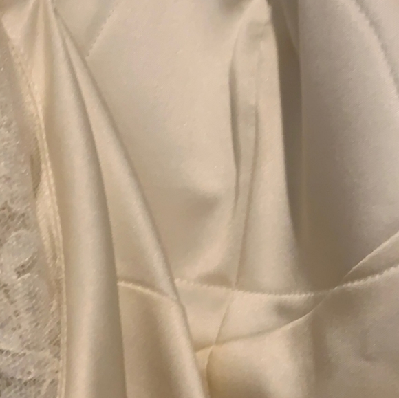 ✨HP✨Watters Paola lace and beaded wedding dress in ivory - Picture 8 of 15